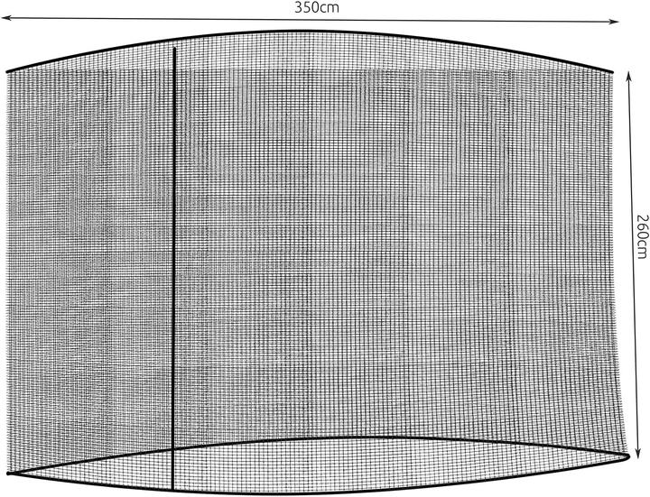 Immagine prodotto Malatec Zanzariera da giardino (350 x 350 cm)