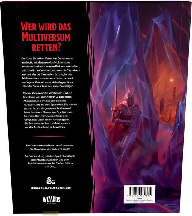 Actual product image Wizards of the Coast Dungeons & Dragons - - German (German)