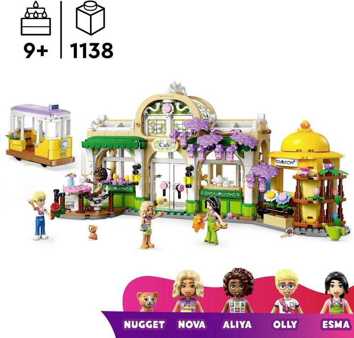 Immagine prodotto LEGO 42671 ® AMICI caffè delle piante e chiosco dei fiori (42671, LEGO Friends)