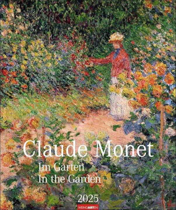 Produktbild Claude Monet Im Garten Kalender 2025 - Im Garten (46 x 55 cm, Deutsch)
