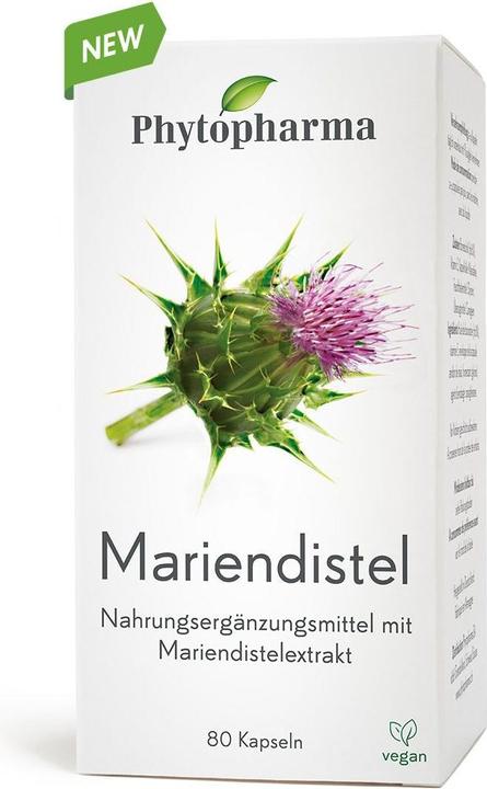 Immagine prodotto Phytopharma Mariendistel (80 Pezzo/i, Pillole, 78 g)