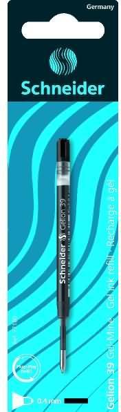 Actual product image Magni Gel refill Gelion 39 black (Gel mine, Black, 0.40 mm)