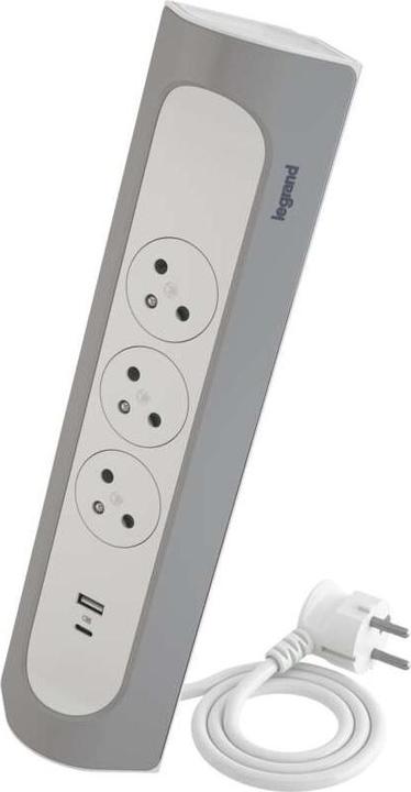 Actual product image Legrand 90Â° MONTEERB CONTACTDOOS 049406 (1 m, CEE 7/5)