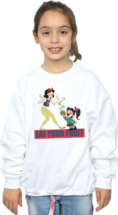 Immagine prodotto Disney Wreck It Ralph Eat Your Fruit Felpa Ragazze (128)