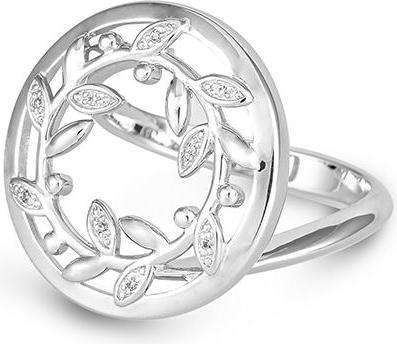 Produktbild Breuning RING - BRILL. 0,036 Ct. H/si (55, 750/18 K Gold)
