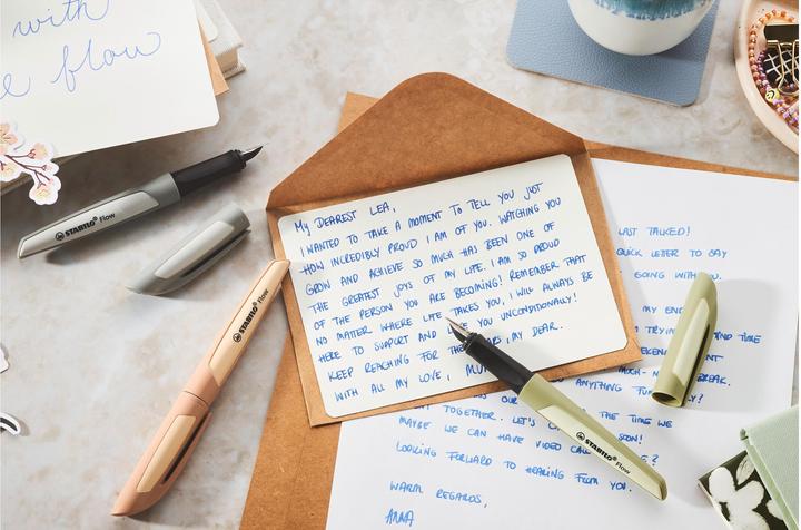 Actual product image STABILO Flow fountain pen monochrome (Light brown, 1 x)