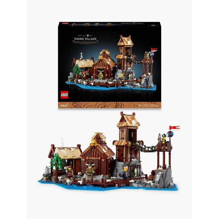 Produktbild LEGO Wikingerdorf (21343, LEGO Ideas, LEGO Seltene Sets)
