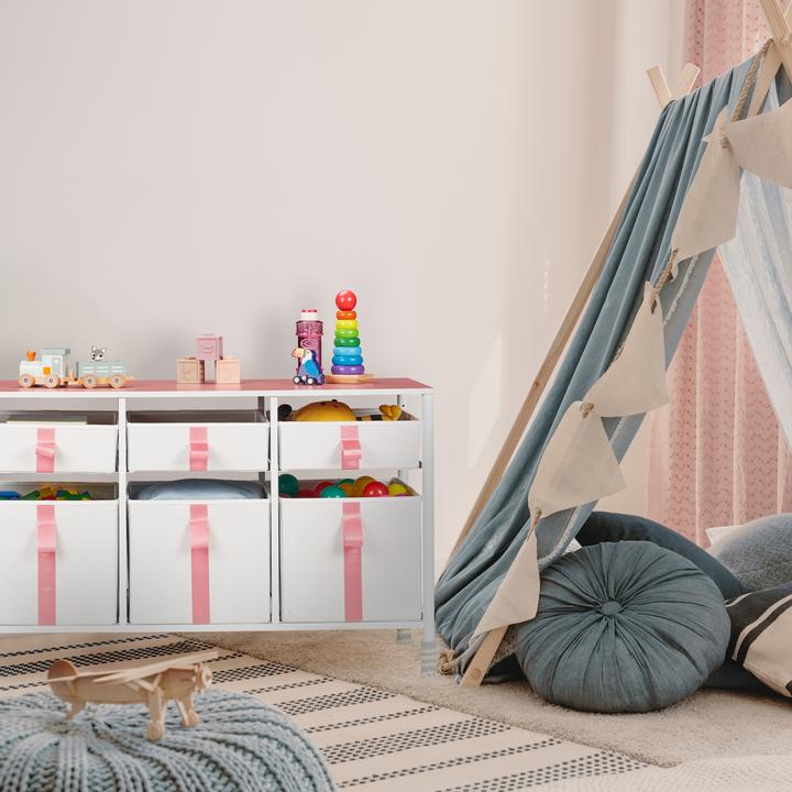 Actual product image Relaxdays Children's chest of drawers