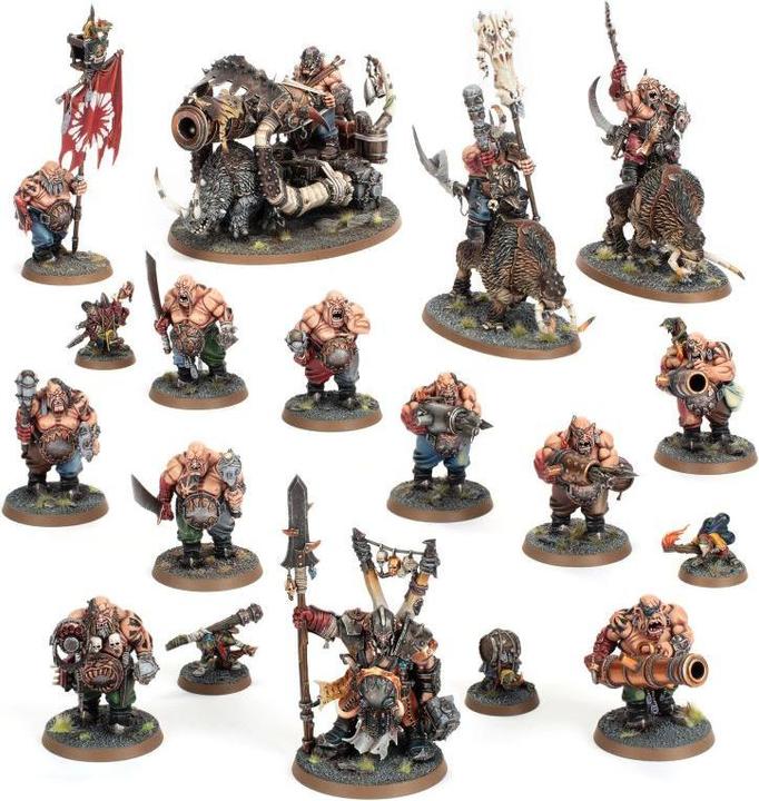 Actual product image Games Workshop Warhammer AoS - Spearhead Ogor Mawtribes