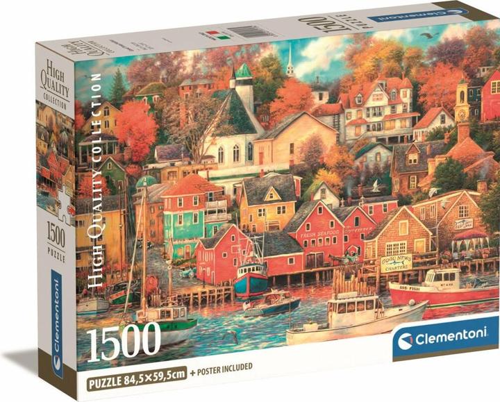 Actual product image Clementoni Good Times Harbor (1500 pieces)
