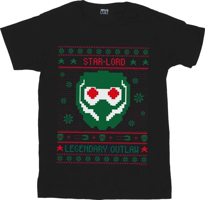 Guardians Of The Galaxy Vol. 2 Star Lord Fair Isle TShirt Jungen