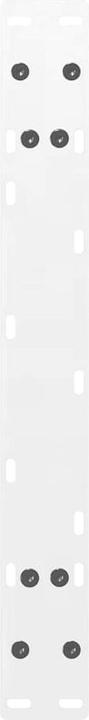 Image du produit VidaXL Pieds de table basse en forme de A 2 pcs. Blanc 60x(30-31) cm Pied de table en acier