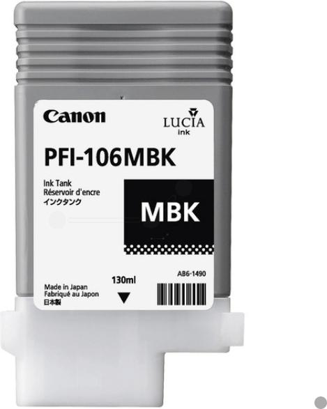Actual product image Canon Pfi-106mbk (MBK)