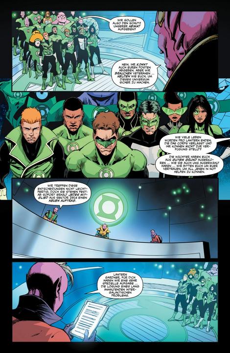 Actual product image Panini Green Lantern: Dawn of DC (German, Jeremy Adams, Amancay Nahuelpan, Xermánico, 2024)