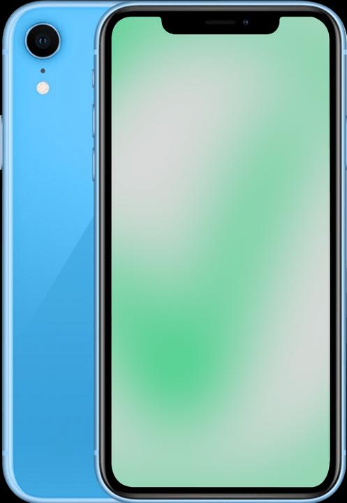 Actual product image Revendo iPhone XR (128 GB, Blue, 6.10", 12 Mpx, SIM + eSIM, D / Acceptable)