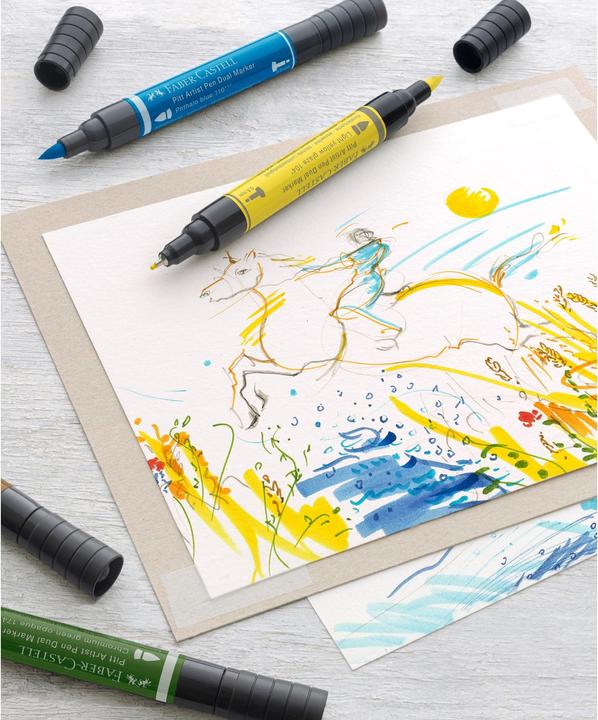 Produktbild Faber-Castell Tuschestift (Mehrfarbig, 10 x)