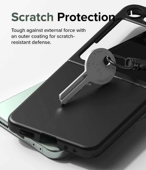 Actual product image Ringke Case for Galaxy Z Flip 5 SLIM BLACK (Samsung Galaxy Z Flip 5G)