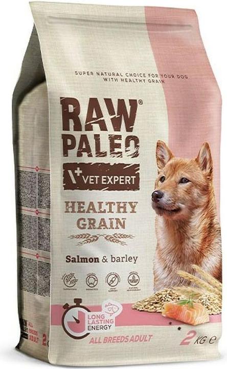 Image du produit Raw Paleo Healthy Grain Adult Salmon & Barley (Adulte, 1 pcs, 2000 g)