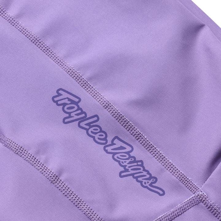 Actual product image Troy Lee Designs Womens Luxe Short Shell, Mono, amethyst, M (M)