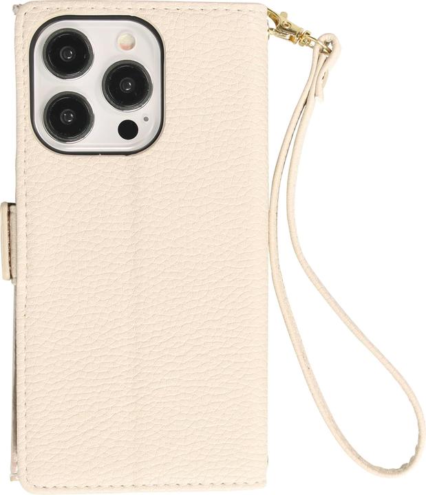 Produktbild PhoneLook Hülle Flip Wallet aus veganem Leder mit Brieftasche und Magnetverschluss (Apple iPhone 15 Pro)