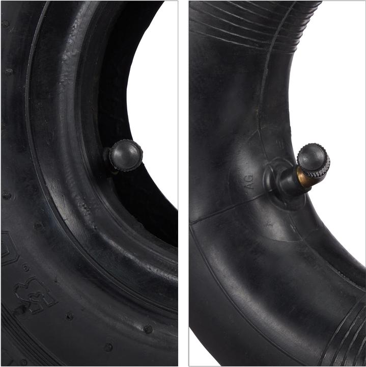 Actual product image Relaxdays 3x hand truck tyres (200 kg)