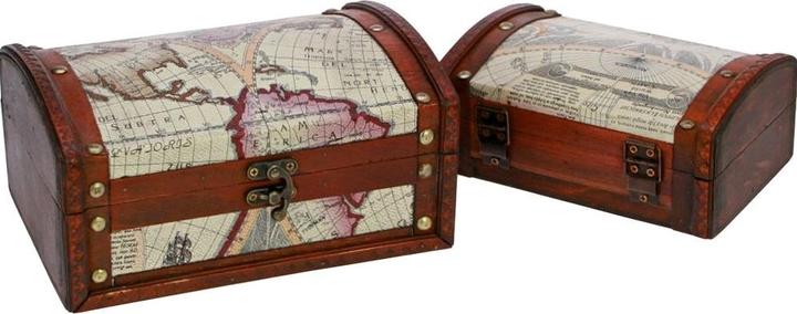 Actual product image Safe Retro treasure chest