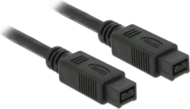 Actual product image Delock Cable FireWire IEEE 1394B 9Pol/9Pol, 2Meter (2 m, FireWire)