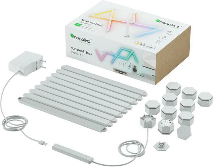 Actual product image Nanoleaf Lines (RGBW, 252 cm, Indoor)