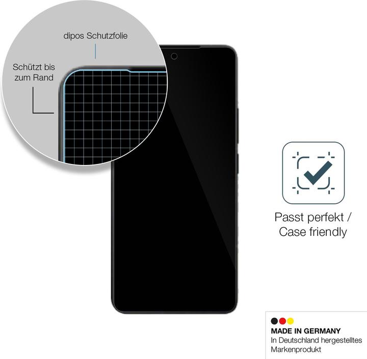 Produktbild Dipos Anti-Shock Displayschutz 9H (1 Stück, Xiaomi Poco X7 Pro)
