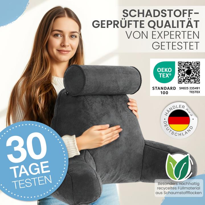 Produktbild Aktivshop Rückenkissen (50 x 90 x 67 cm, 40 x 76 x 46 cm)
