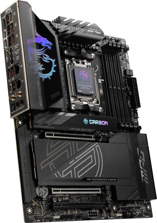 Produktbild MSI MPG X870E Carbon WiFi (AM5, AMD X870E, ATX)