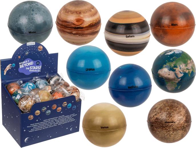 Out of the blue Springball Planeten