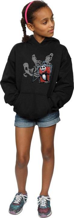 Actual product image Disney Girls Nightmare Before Christmas Ghosts Of Jack Hoodie (152, 158)