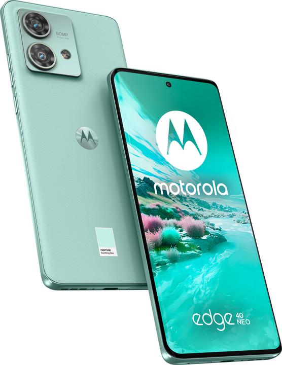 Motorola Edge 40 Neo (256 GB, Soothing Sea, 6.55", Dual SIM, 50 Mpx, 5G)