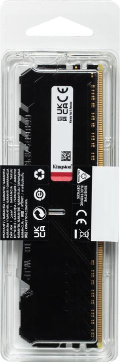 Image du produit Kingston FURY Beast RGB (1 x 16GB, 3600 MHz, RAM DDR4, DIMM)