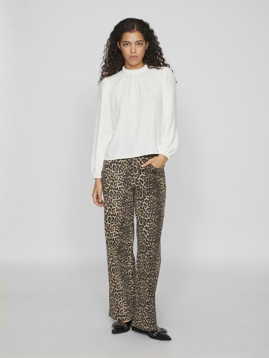Actual product image Vila High Neck Top with Long Sleeves (40)