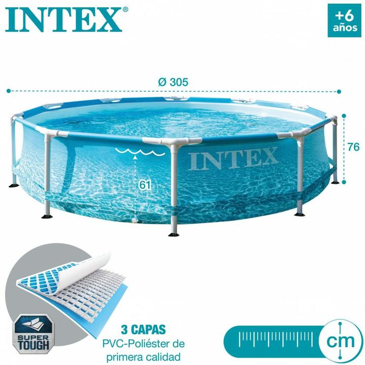 Actual product image Intex Strand Metall Frame Set (Ø 305 x 76 cm)