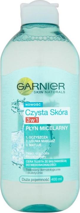 Produktbild Garnier Pure Score 3In1 Micellar Liquid 400Ml (Puder, 400 ml)