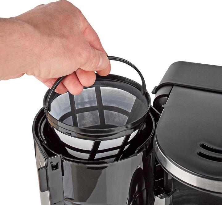 Actual product image Nedis Coffee maker max. capacity: 1.5 l Number of cups at once: 12 Keep warm Switch on timer