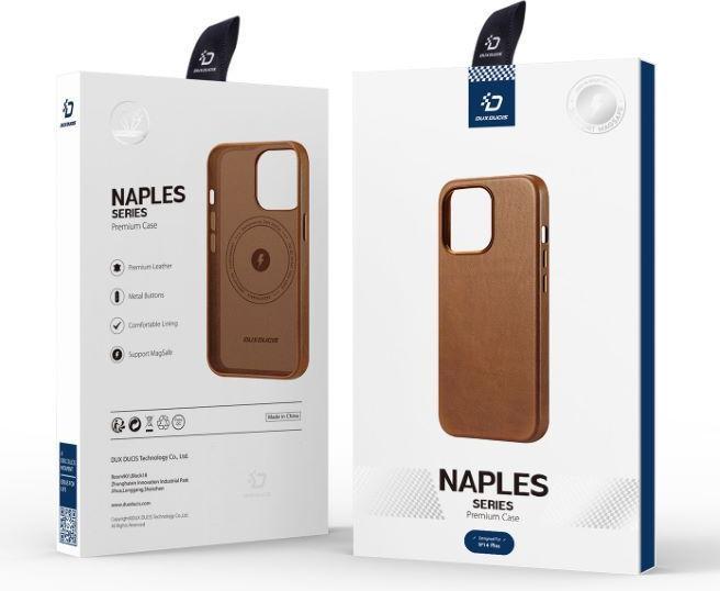 Produktbild Dux Ducis Naples Series Echtleder Hülle (Apple iPhone 14 Plus)