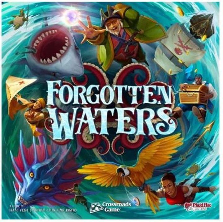 Actual product image Plaid Hat Games Connoisseur Game Forgotten Waters (German)