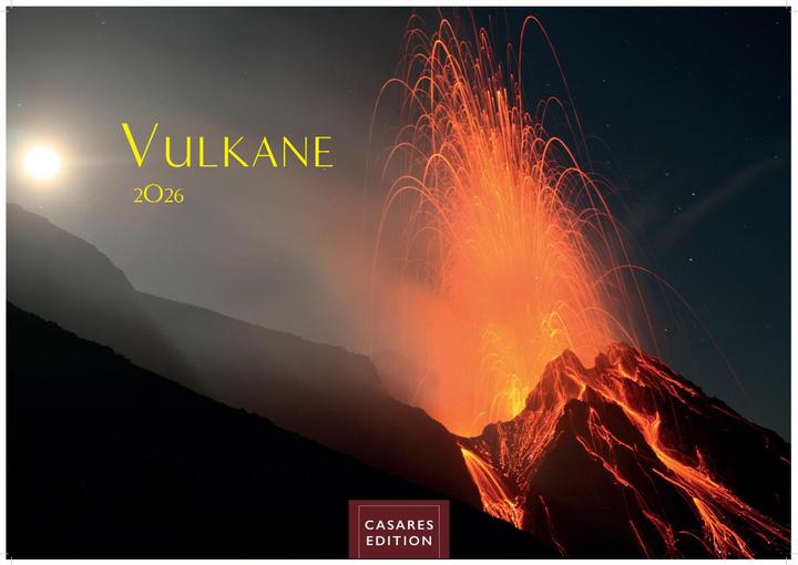 Immagine prodotto Vulkane 2026 L 35x50cm (35 x 50 cm, Tedesco)