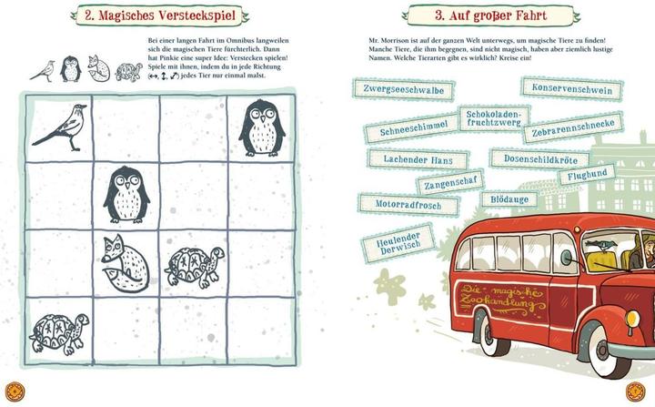 Produktbild Die Schule der magischen Tiere - Endlich Pause. Das grosse Rätselbuch (Deutsch, Nikki Busch, Margit Auer, 2017)