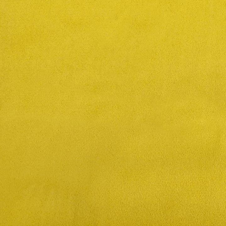 Actual product image VidaXL Sofa set armchair sofa couch living room design sofa 4-piece yellow velvet