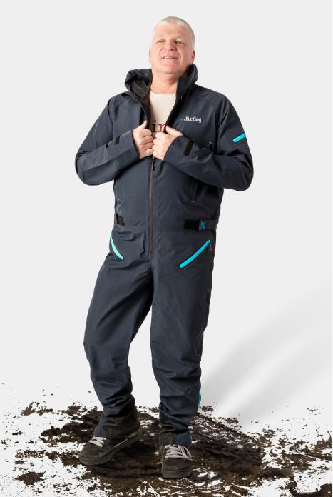 Actual product image dirtlej Dirtsuit Core Edition Loose Cut, blue (L)