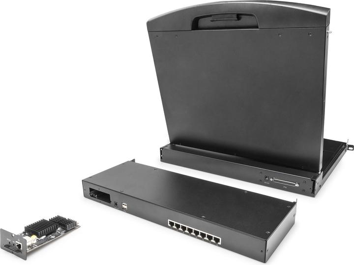 Immagine prodotto Digitus Modulo KVM Cat.5 a 8 porte per console KVM modularizzate