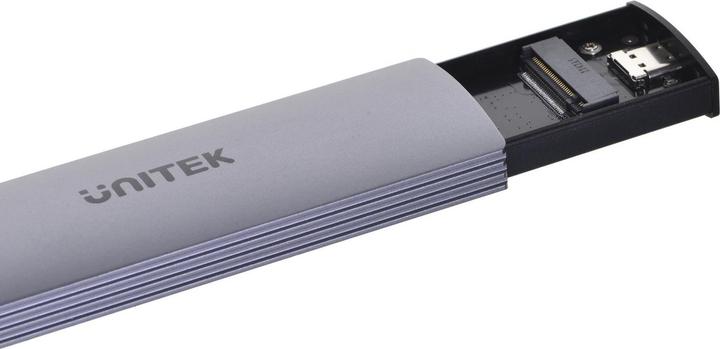 Actual product image Unitek OBUDOWA DYSKU M.2 NVME/SATA 10 GBPS S1230A (M.2 2280, M.2 2230, M.2 2260, M.2 2242)
