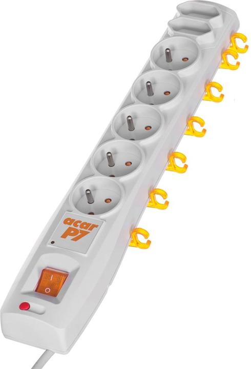 Produktbild HSK P7 Verlängerungskabel 5 AC-Ausgänge Indoor/Outdoor (5 x, CEE 7/5, 1.50 m)