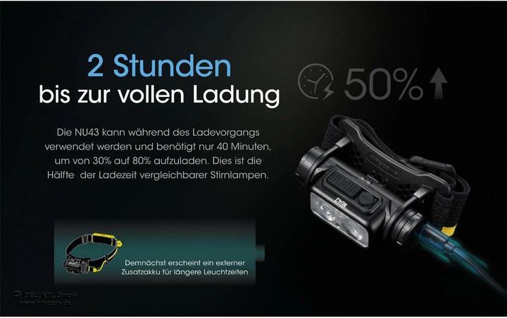 Produktbild Nitecore NU43 - 1400 Lumen (1400 lm)