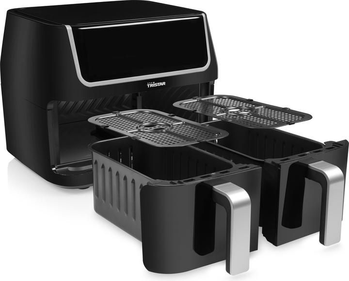 Produktbild Tristar FR-6970 Heissluft-Fritteuse 1800W Timerfunktion, Antihaftbeschichtung, mit Display Schwarz